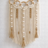 Bohem Halkalı Duvar Süsü, Etnik Yazlık dekorasyon  - Rustik Ev Dekor  Boho Tasarım